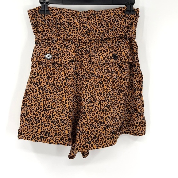Topshop NWT Women’s paper bag shorts 8 - Picture 4 of 8